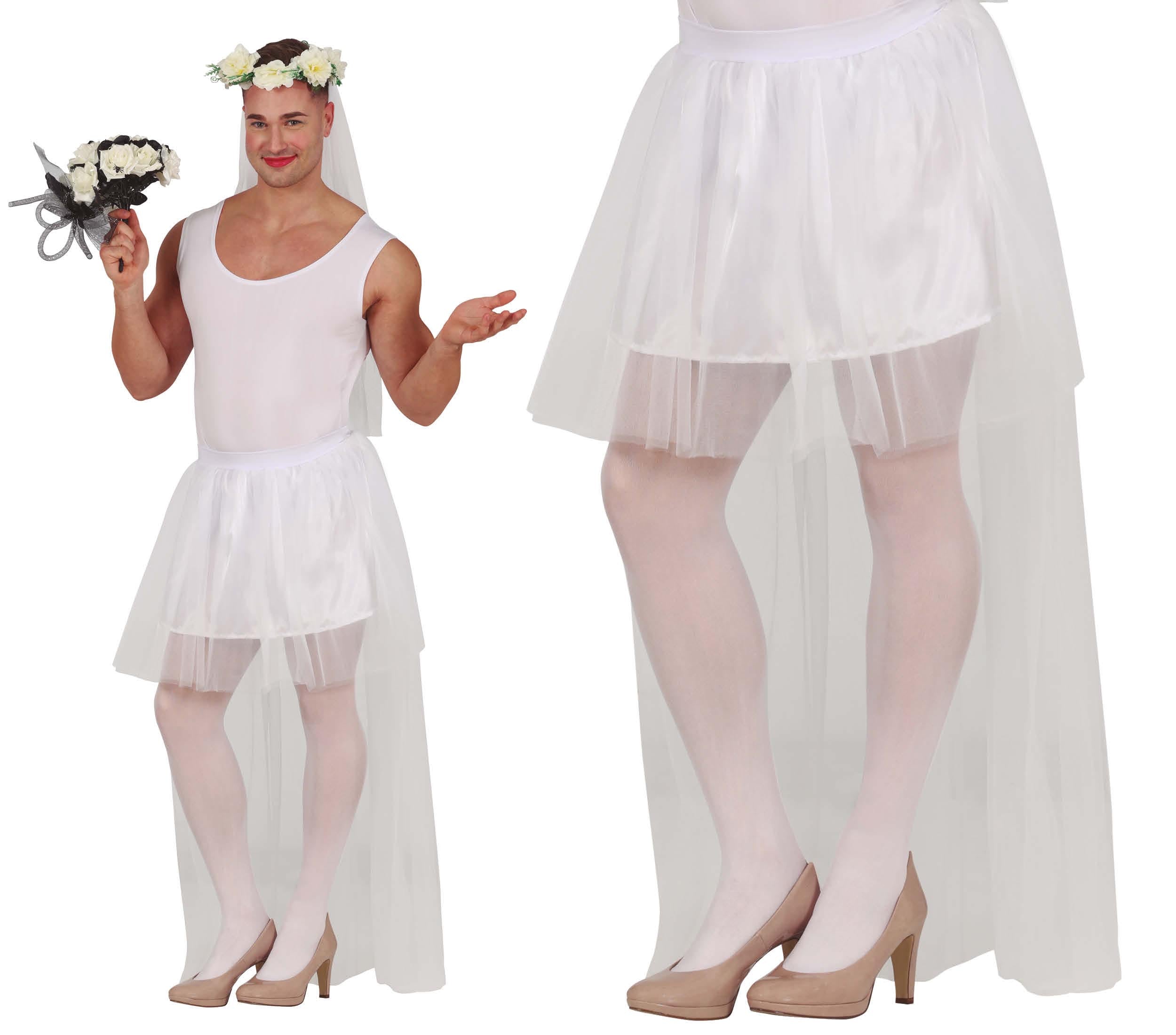 GP17624 – Junggesellenabschied Braut Tutu Glamour – Größe: Standard