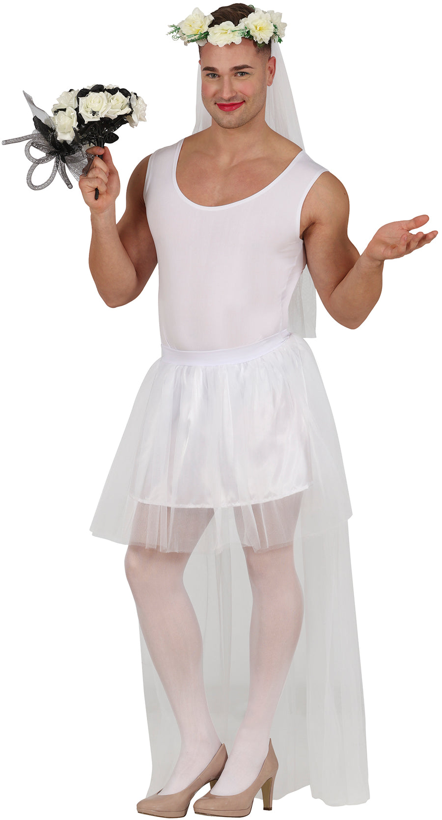 GP17624 – Junggesellenabschied Braut Tutu Glamour – Größe: Standard, Ansicht 2