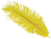 GP17643 – 20S Gelbe Deko Feder Karneval Fasching – Farbe: Gelb