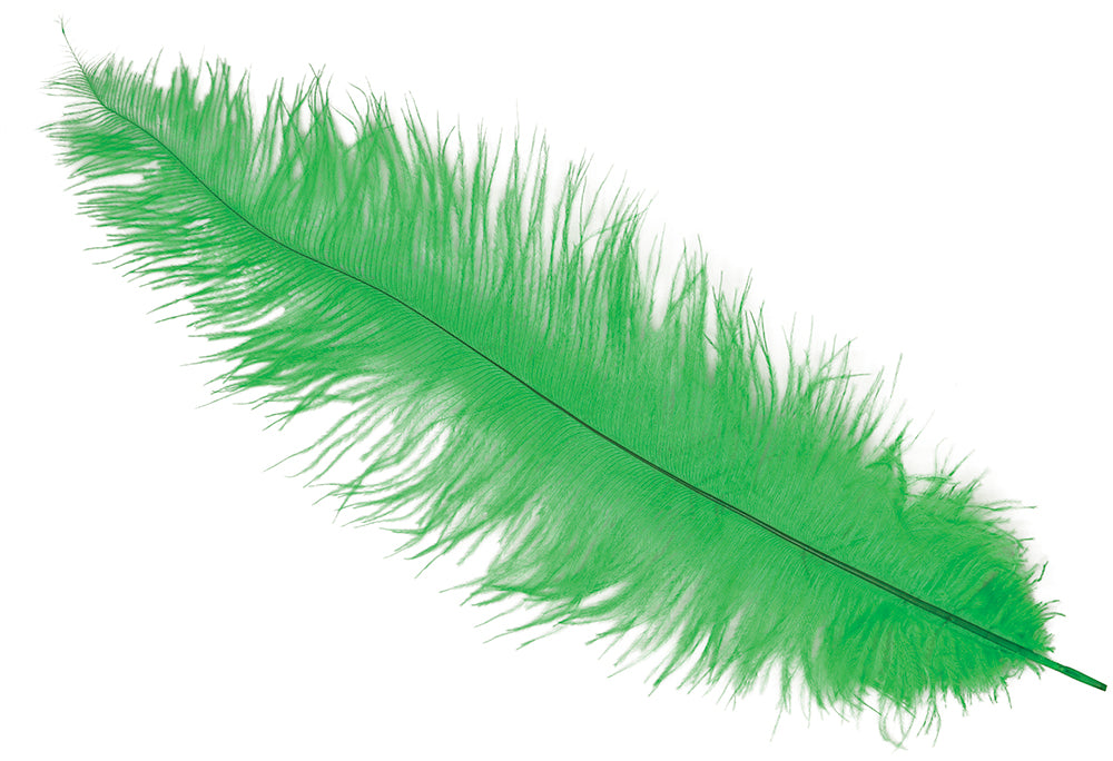 GP17664 – 20s Karneval Straußfedern Dekoration – Farbe: Grün