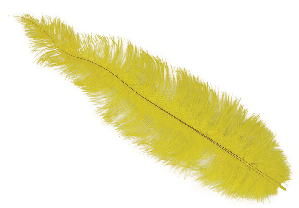 GP17664 – 20s Karneval Straußfedern Dekoration – Farbe: Gelb
