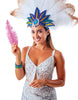 GP17664 – 20s Karneval Straußfedern Dekoration – Farbe: Pink