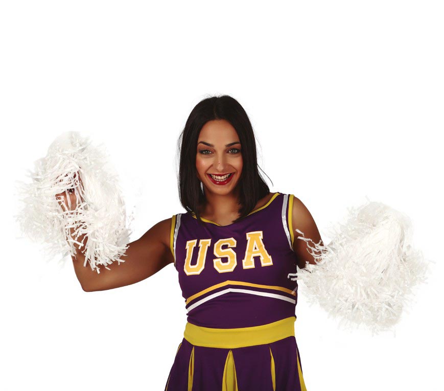 GP17694 – Sportlicher Karnevalstaumel Cheerleader – Farbe: Weiß