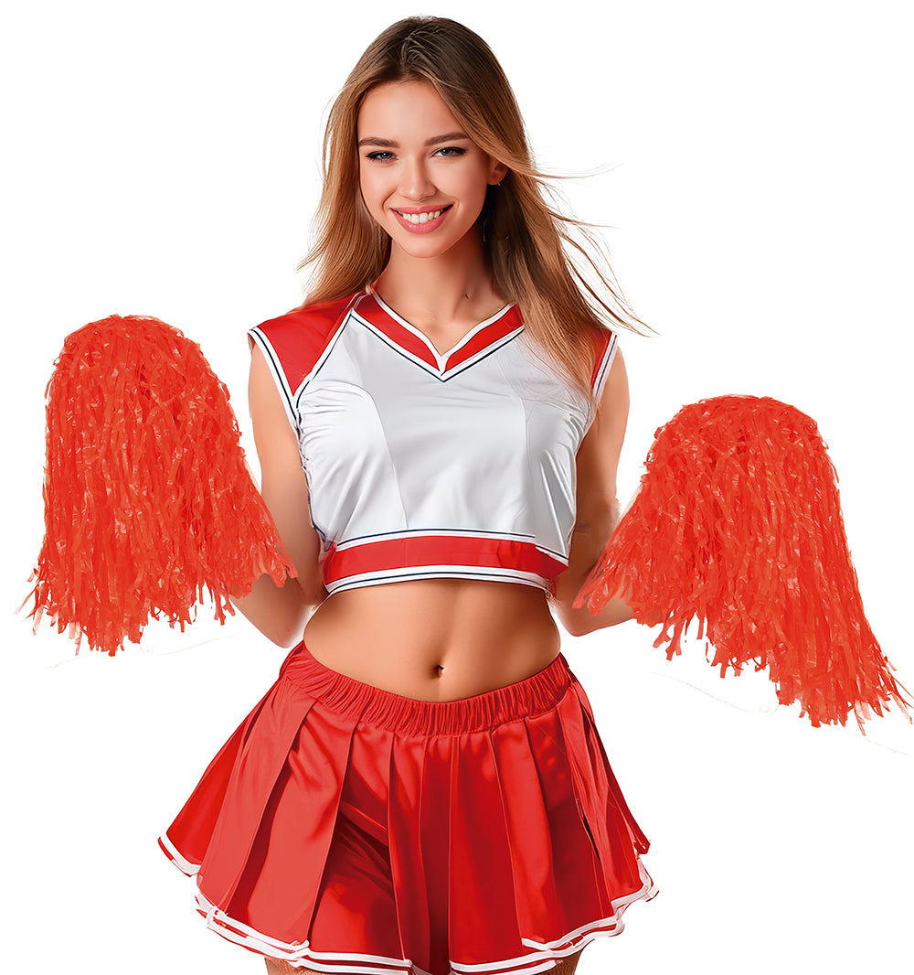 GP17694 – Sportlicher Karnevalstaumel Cheerleader – Farbe: Rot