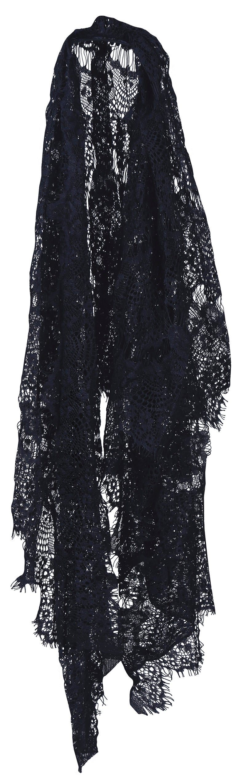 GP17721 – Weltkulturen Gothic Schleier Dunkelheit – Farbe: Schwarz, Ansicht 2