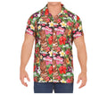 Hawaiihemd für Herren Aloha Kurzarm
