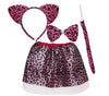 GP17791 – Tierischer Charme Set Leopard Rosa – Größe: Standard