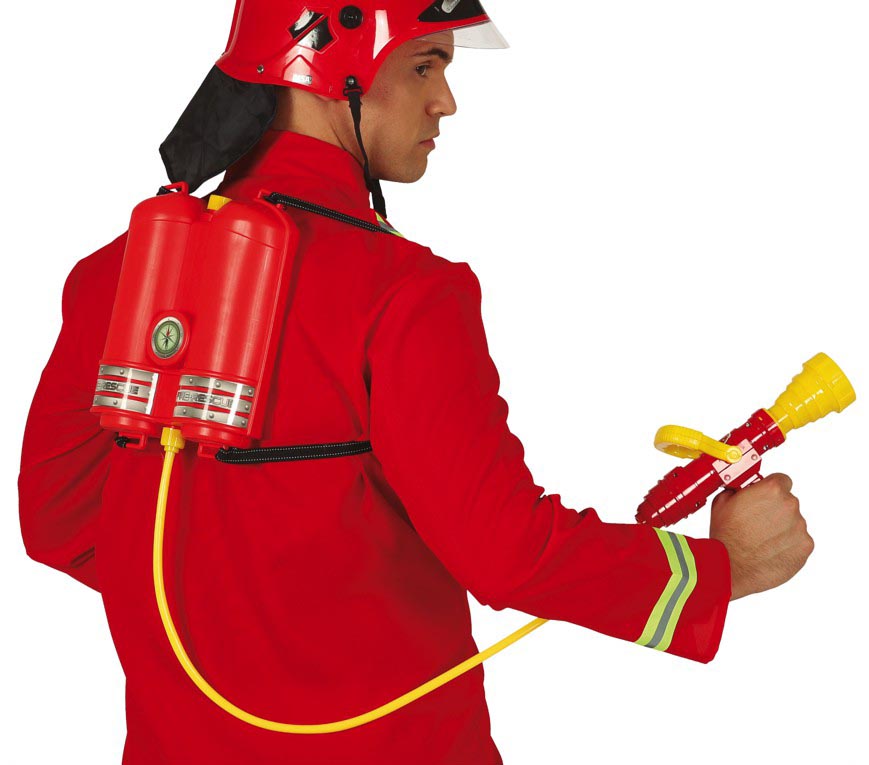 Feuerwehr Wassertank für Erwachsene 25 x 20 cm