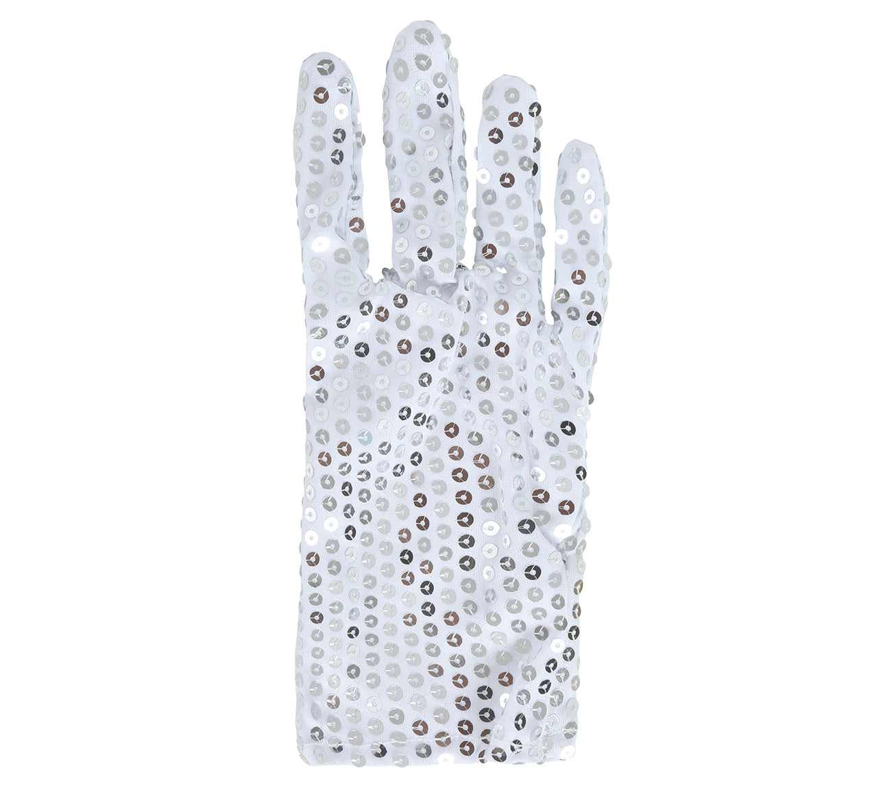 GP17866 – Pailletten Glitzer Handschuhe Karneval – Farbe: Silber