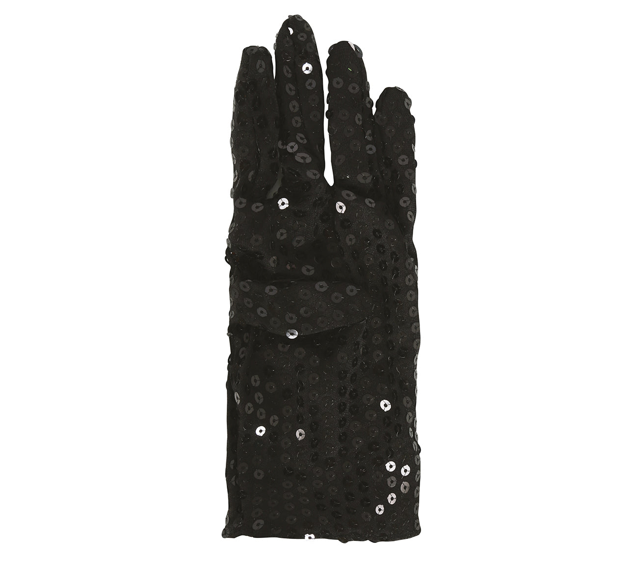GP17866 – Pailletten Glitzer Handschuhe Karneval – Farbe: Schwarz