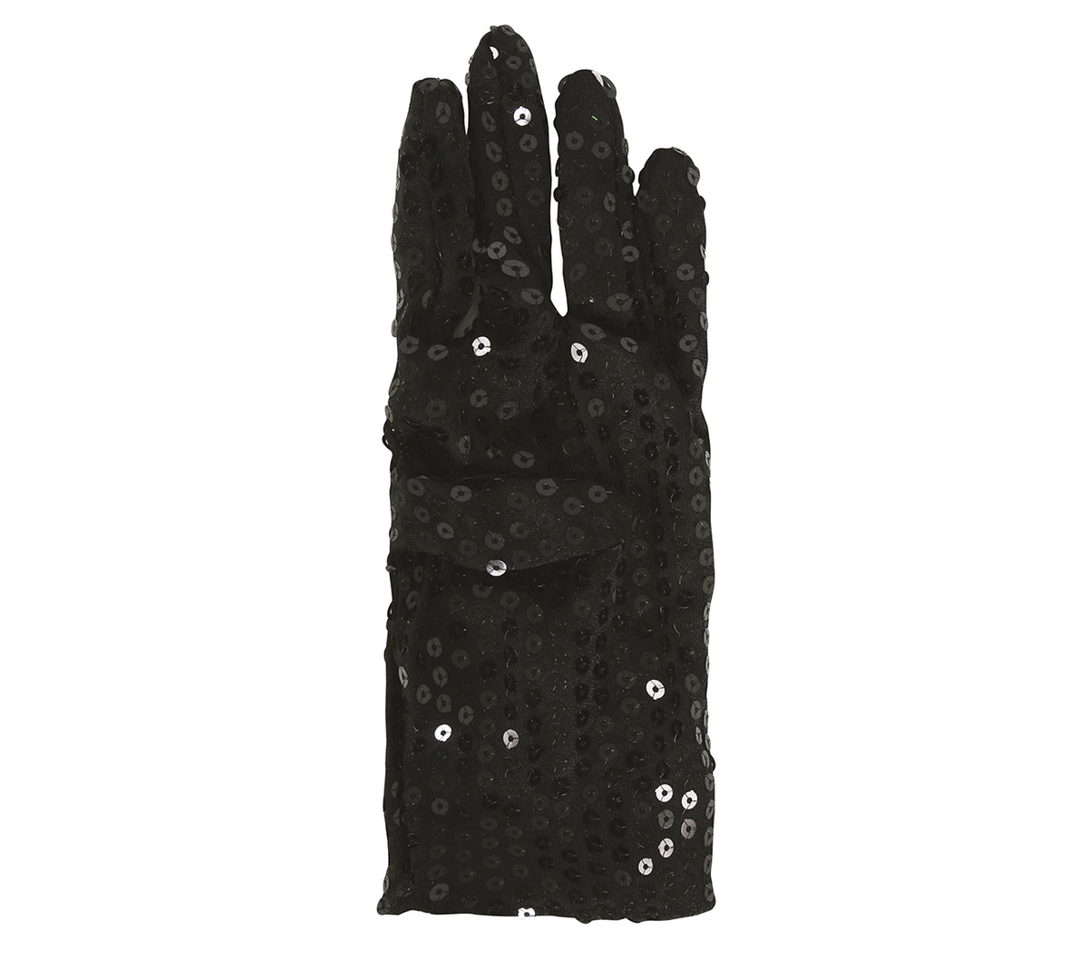 GP17866 – Pailletten Glitzer Handschuhe Karneval – Farbe: Schwarz