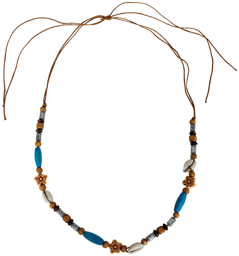 GP17878 – Inder Halskette Karneval Schmuck – Farbe: Mehrfarbig