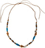 GP17878 – Inder Halskette Karneval Schmuck – Farbe: Mehrfarbig