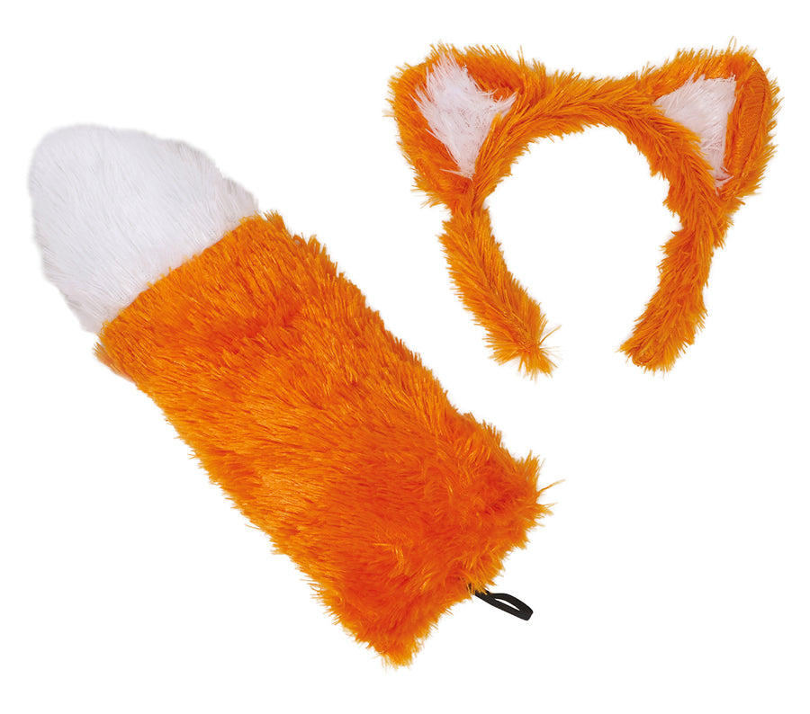GP17892 – Tier Fuchs Haarreif Kostüm – Farbe: Schwarz, Ansicht 2