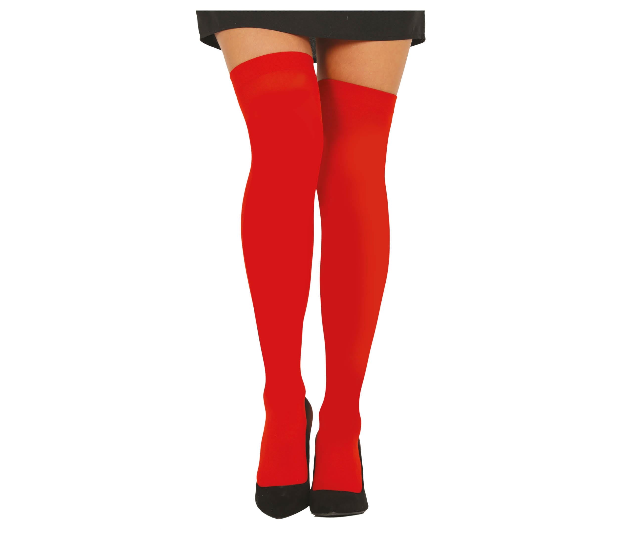 GP17911 – Dämonische Karneval Fantasy Strümpfe Rot – Farbe: Rot, Pink, Orange, Gelb, Blau, Grün, Schwarz