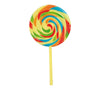 GP18000 – Clown Karneval Spass Lollipop – Farbe: Mehrfarbig