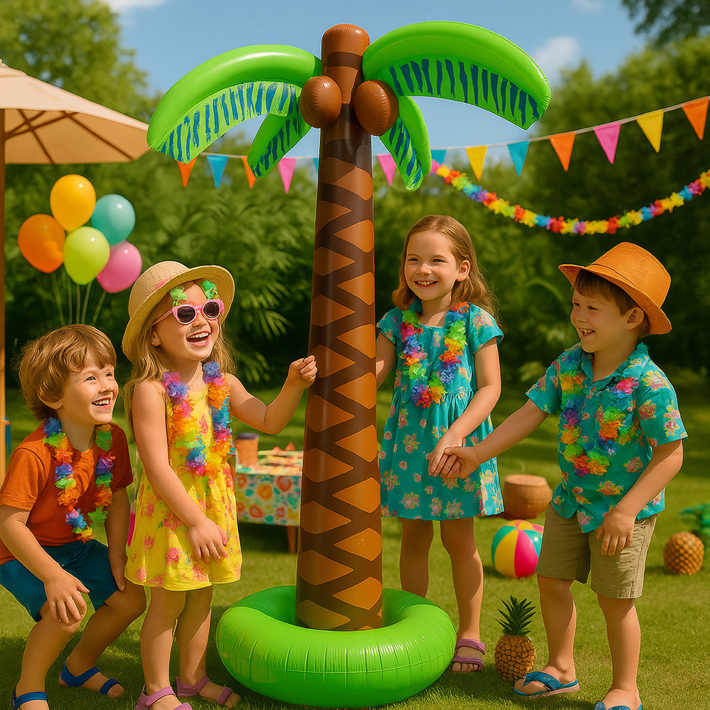 GP18003 – Hawai Palmenparty Deko Aufblasbar – Größe: 180cm