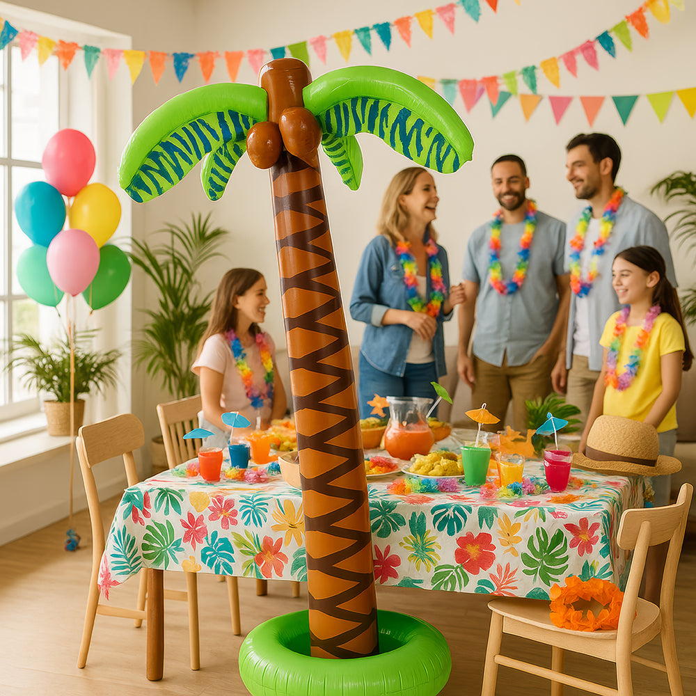 GP18003 – Hawai Palmenparty Deko Aufblasbar – Größe: 180cm