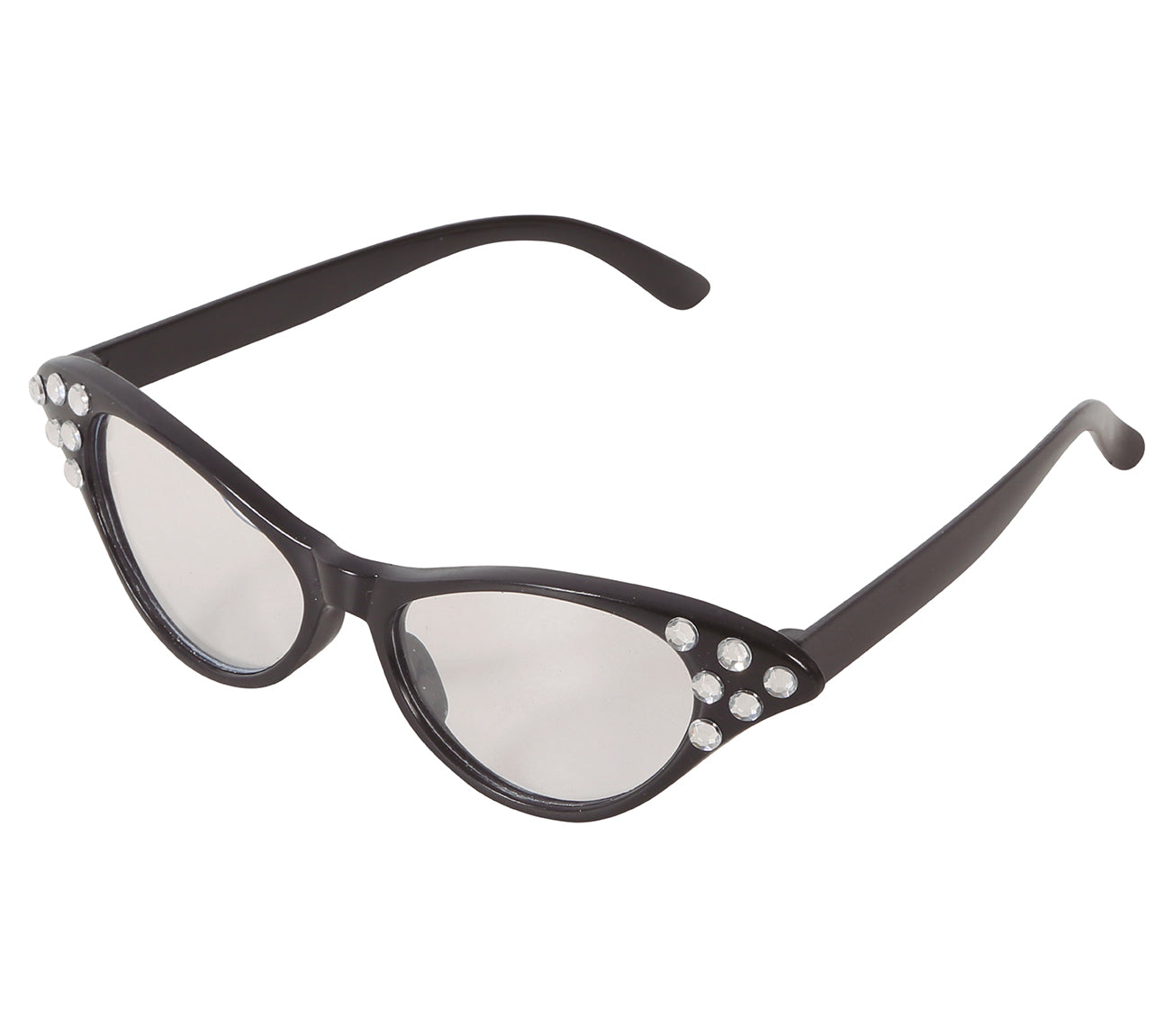 GP18090 – Fifties Brille Retro Cat Eye Design – Farbe: Schwarz