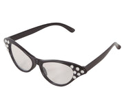 Cat Eye Brille für Erwachsene mit Strasssteinen, Bild 5