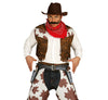 GP18127 – Cowboy Zweifacher Pistolenrevolver Halter – Farbe: Schwarz