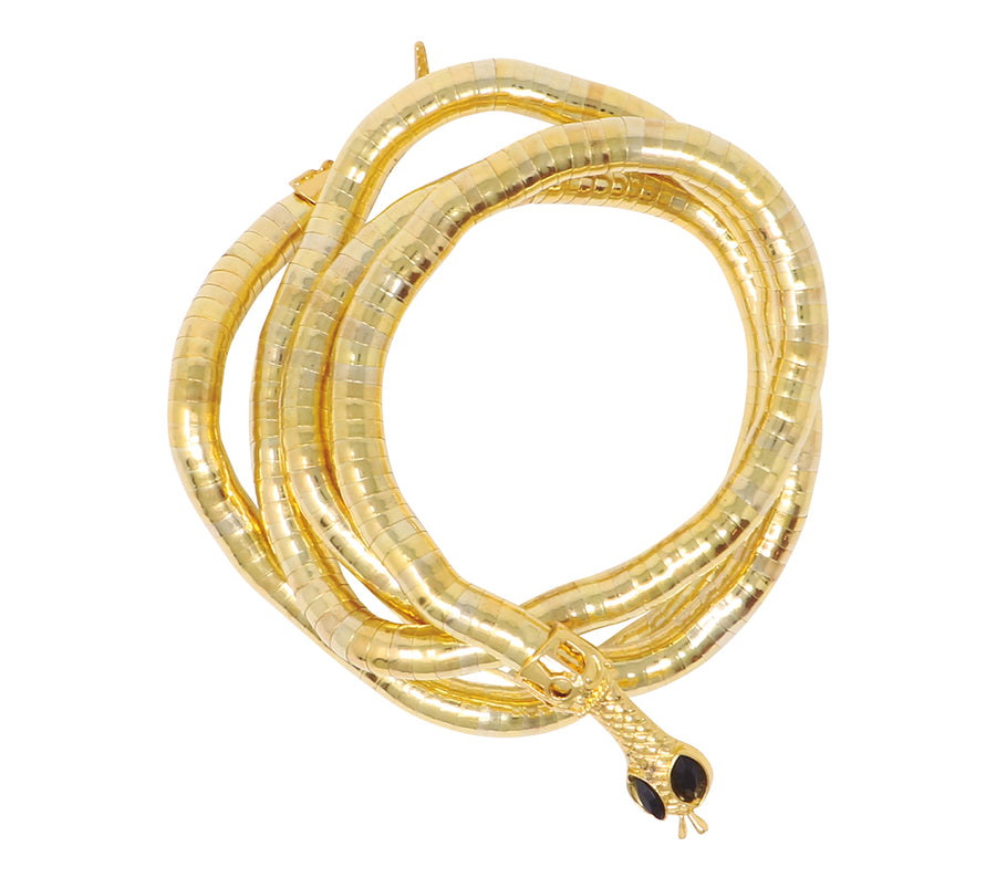 GP18136 – Ägypten Pharaonen Armband Schlange Cleopatra – Farbe: Gold, Ansicht 2