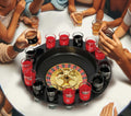 Roulette Trinkspiel 29 cm mit 16 Gläsern