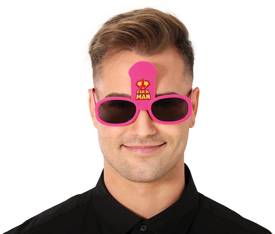 GP18179 – Junggesellenabschied Spaßbrille Lustige – Farbe: Pink, Ansicht 2