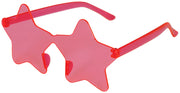 Sternbrille für Erwachsene pink Oversize, Bild 4