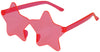 GP18182 – Hippie Partybrille Karneval Rosa Stern – Farbe: Pink