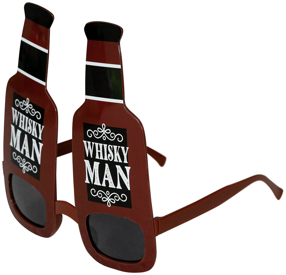 GP18191 – Bierflaschen Brille Junggesellenfest – Farbe: Braun