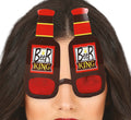 Bierbrille für Herren Bierflaschen Beer King