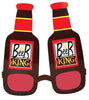 GP18192 – Bierflaschen Brille Junggesellenabschied – Farbe: Rot