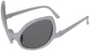 GP18199 – Disco Brille Futuristisches Design – Farbe: Silber