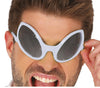 GP18199 – Disco Brille Futuristisches Design – Farbe: Silber