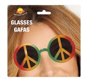 Peace Brille für Erwachsene Hippie, Bild 4