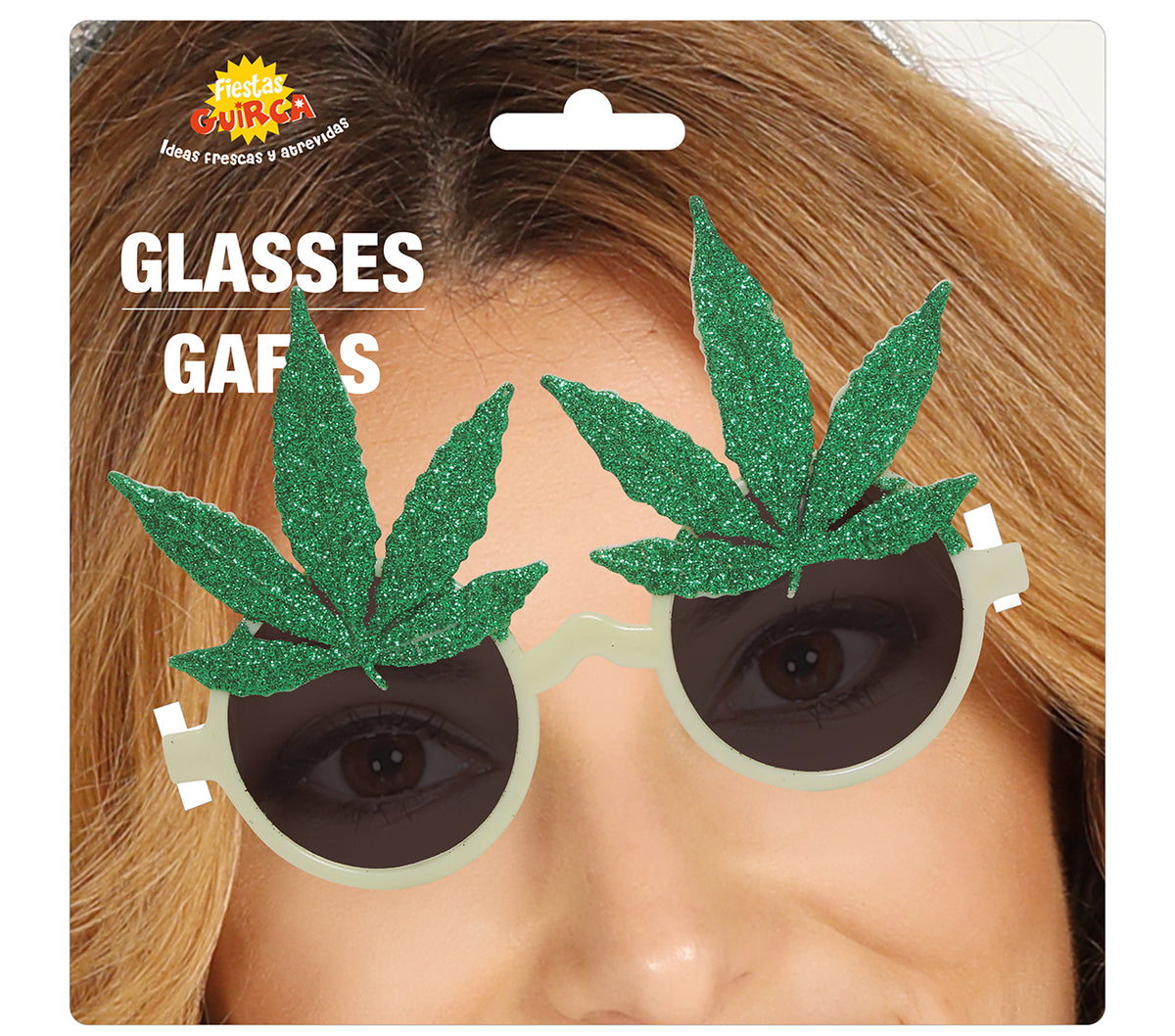 GP18225 – Rastafari Feierbrille Jamaika Party – Farbe: Grün