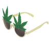 GP18225 – Rastafari Feierbrille Jamaika Party – Farbe: Grün