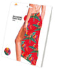 GP18273 – Hawaiischer Sommer Eleganter Sarong – Farbe: Rot, Mehrfarbig