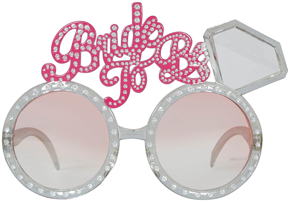 GP18278 – Karnevalsbrille Diamant Glitzer Party – Farbe: Pink