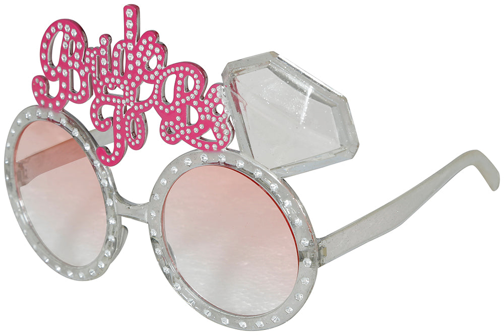 GP18278 – Karnevalsbrille Diamant Glitzer Party – Farbe: Pink