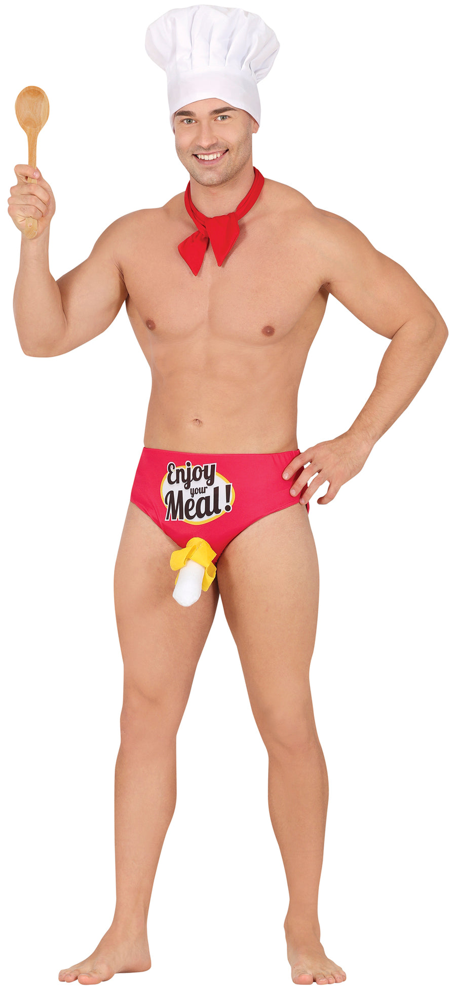 GP18297 – Junggesellenabschied Komische Kochunterhose – Farbe: Pink, Ansicht 2