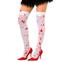 GP18336 – Halloween Blutige Strümpfe Weiße Theater – Farbe: Weiß