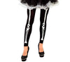 GP18337 – Skelett Halloween Strumpfhose Grusel – Farbe: Schwarz