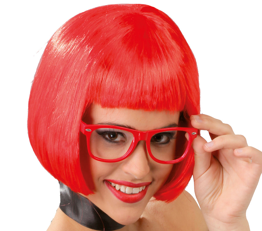 GP18361 – Retro Brillen Nerdstyle 80s 90s Party – Farbe: Mehrfarbig, Ansicht 2