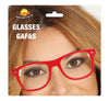 GP18361 – Retro Brillen Nerdstyle 80s 90s Party – Farbe: Mehrfarbig