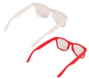 GP18361 – Retro Brillen Nerdstyle 80s 90s Party – Farbe: Mehrfarbig