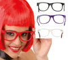 GP18361 – Retro Brillen Nerdstyle 80s 90s Party – Farbe: Mehrfarbig