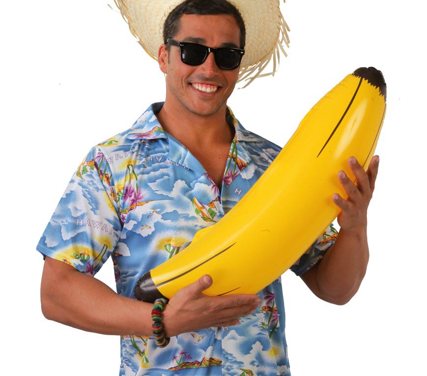GP18402 – Hawai Sommer Party Dekoration Aufblasbare – Farbe: Gelb