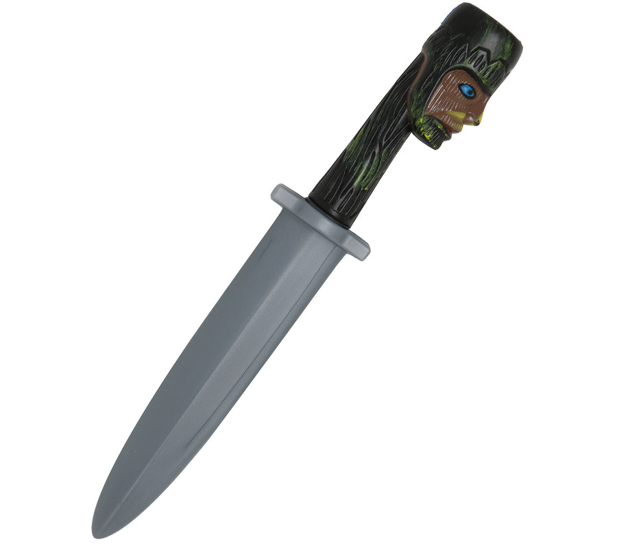 GP18463 – Indianer Messer Karneval Zubehör Stammesklinge – Farbe: Gold, Ansicht 2